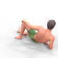 Photo du produit Diorama et modélisme Figurine miniature : Homme à la plage 1