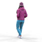 Photo du produit Diorama et modélisme Figurine miniature : Femme avec hoodie | Hip Hopperin